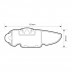 89044 NORDRIVE Bagażnik dachowy belki Fiat Panda 2020-