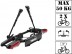 Thule OutPace 9012100 | Składany bagażnik rowerowy na 2 rowery
