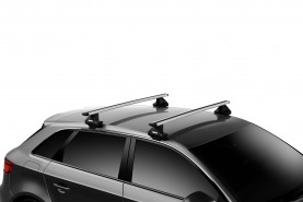 Thule Wingbar Evo Clamp Silver | Bagażnik dachowy belki Nissan X-Trail 2021- 