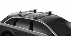 Thule Wingbar Evo Silver  | Bagażnik dachowy Lexus LX Kombi 2022-