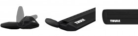 Thule Evo WingBar 7104 BLACK | bagaznik dachowy belki Hyundai Santa Fe MX5 2024-