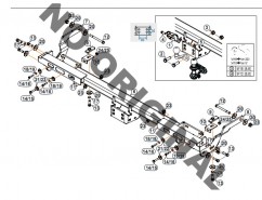 ARAGON Hak holowniczy E1207CC